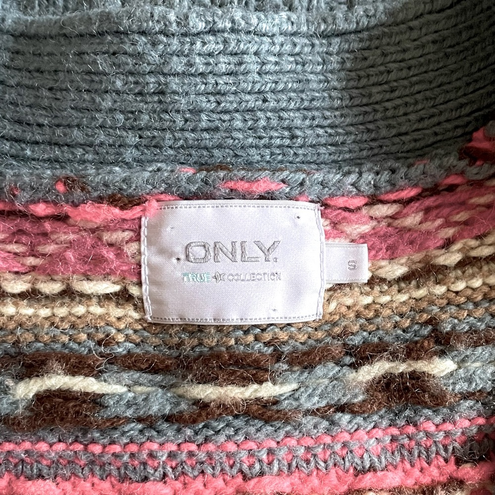Only Long Knitted Cardigan Size S - Picture 2 of 6